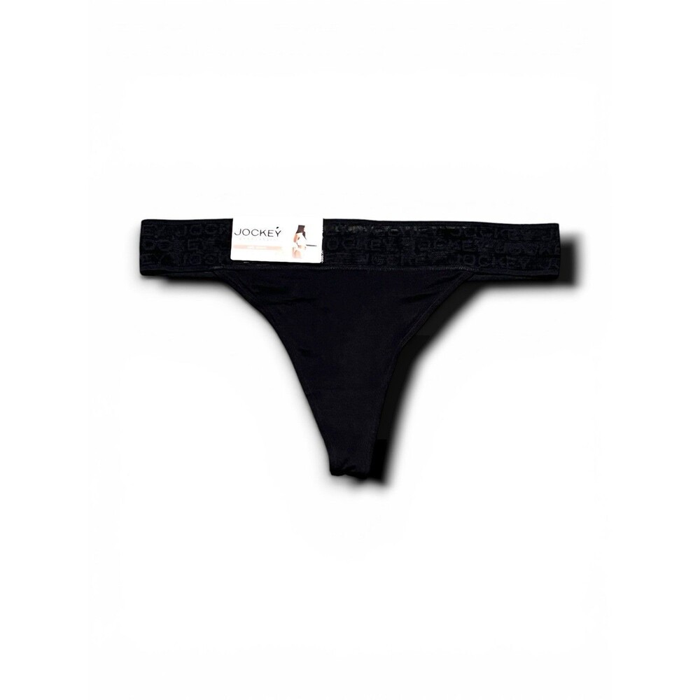 Jockey Generation Women's Soft Touch Logo Band Thong - XL